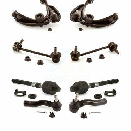 TOR Front Control Arm Ball Joint Tie Rod End Link Kit 8Pc For Ford Fusion Mercury Milan MKZ KTR-103264